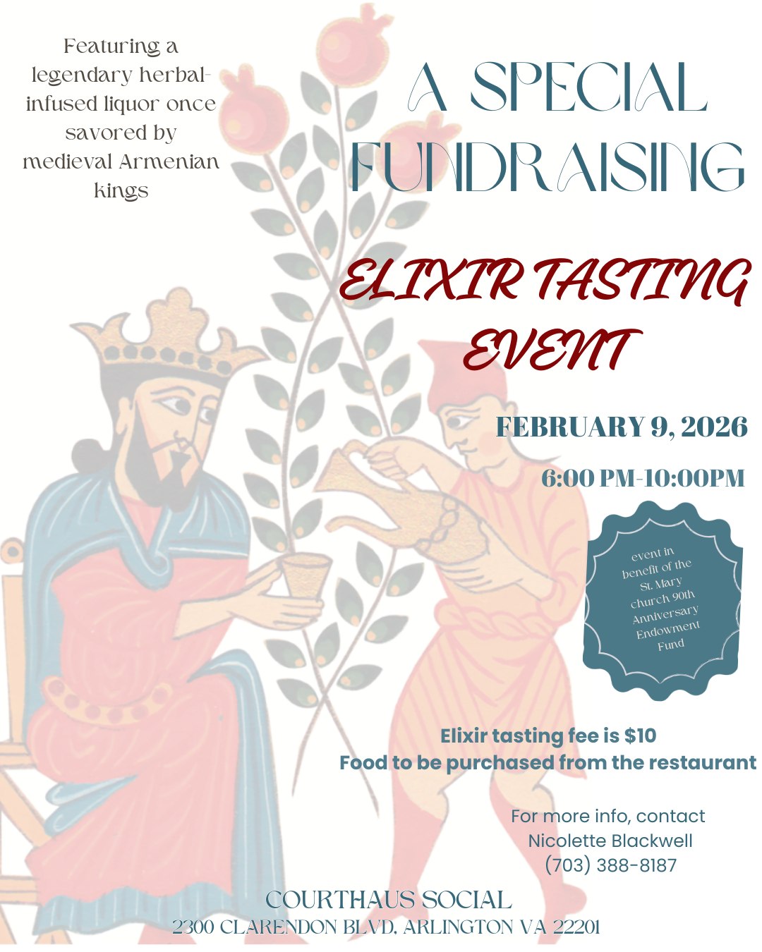 Elixir Tasting Event