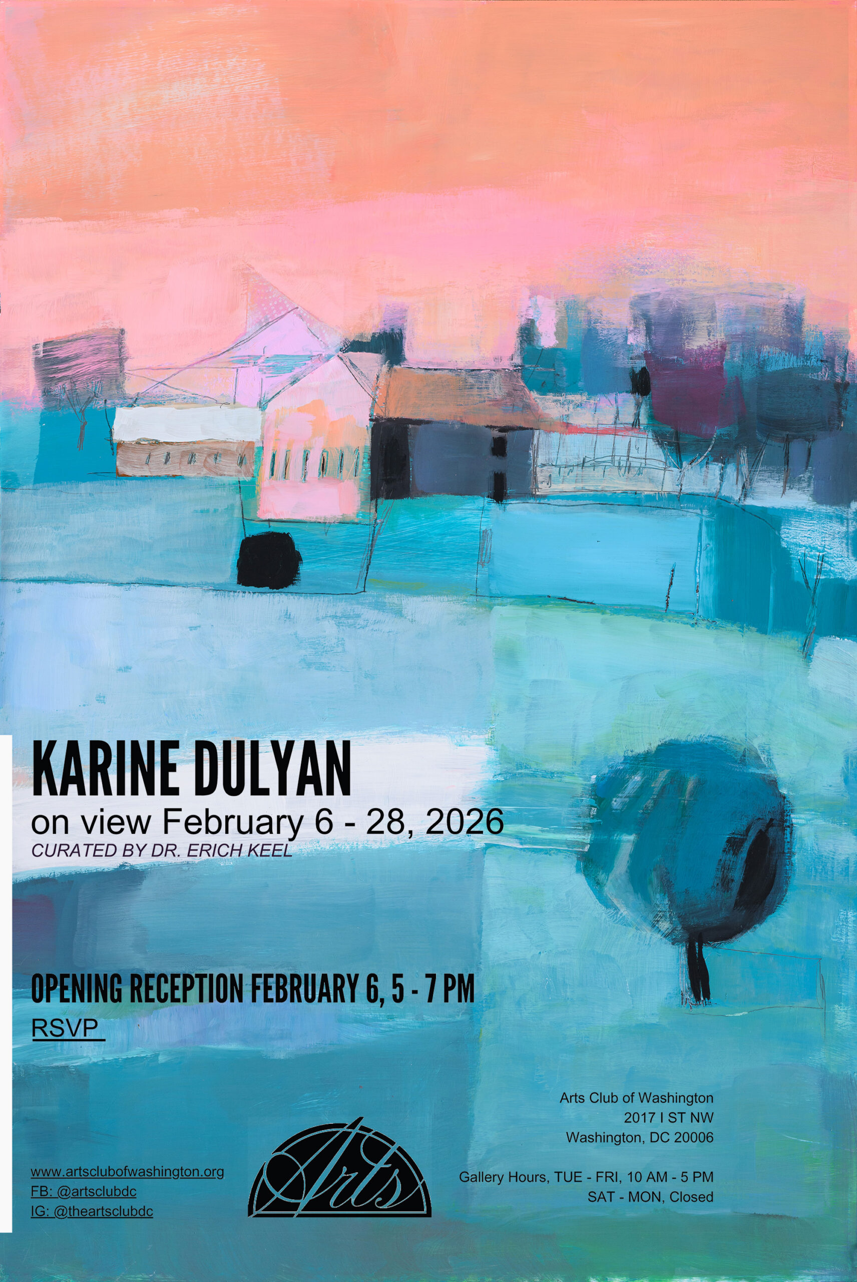 Karine Dulyan – Solo Exhibition at the Arts Club of Washington