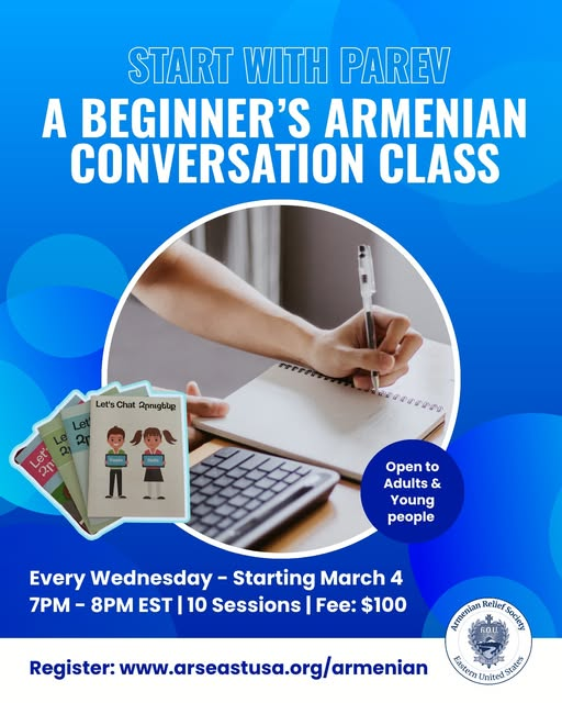 Beginner’s Armenian Conversation Classes