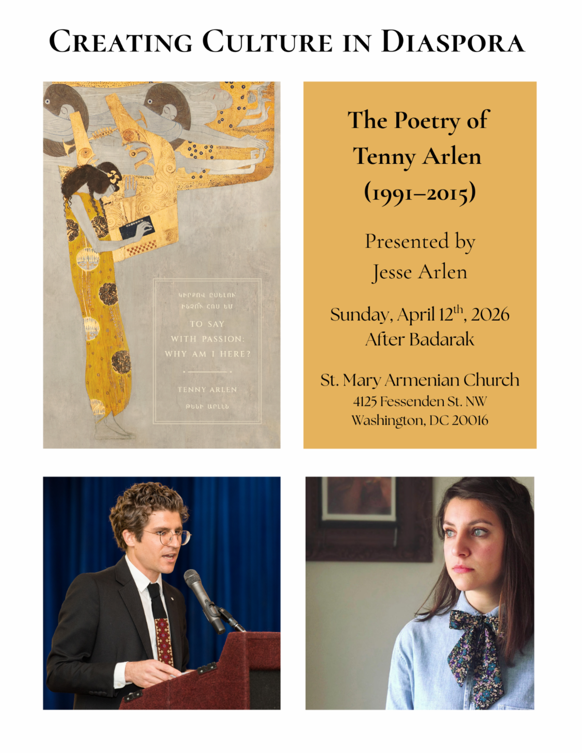 The Poetry of Tenny Arlen (1991-2015)