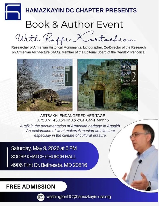 Book and Author Event – Raffi Kortoshian