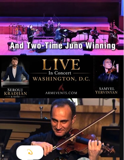 Live Concert – Serouj Kradjian & Samvel Yerinyan