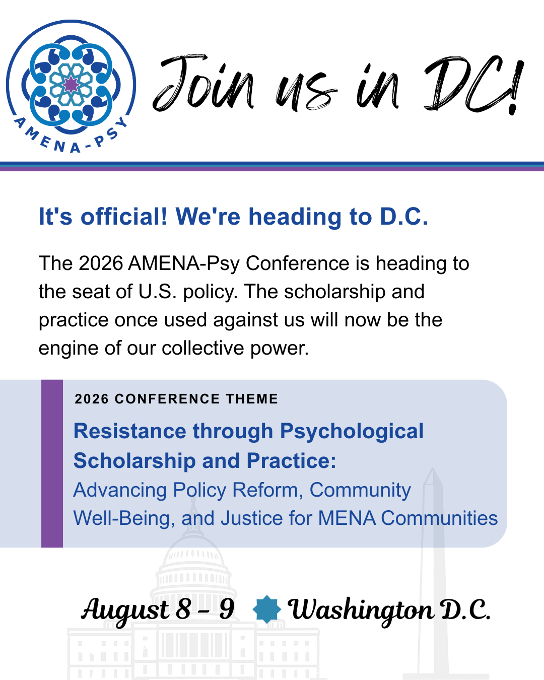 AMENA-PSY Conference