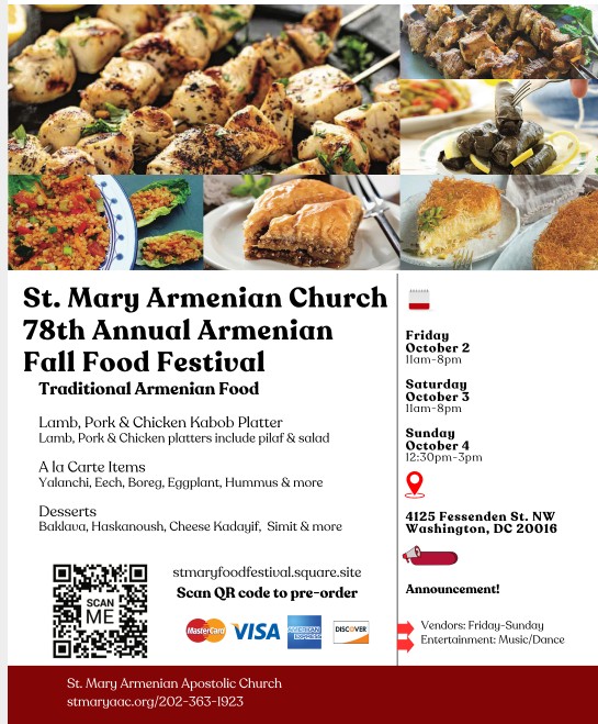 St. Mary’s Armenian Food Festival