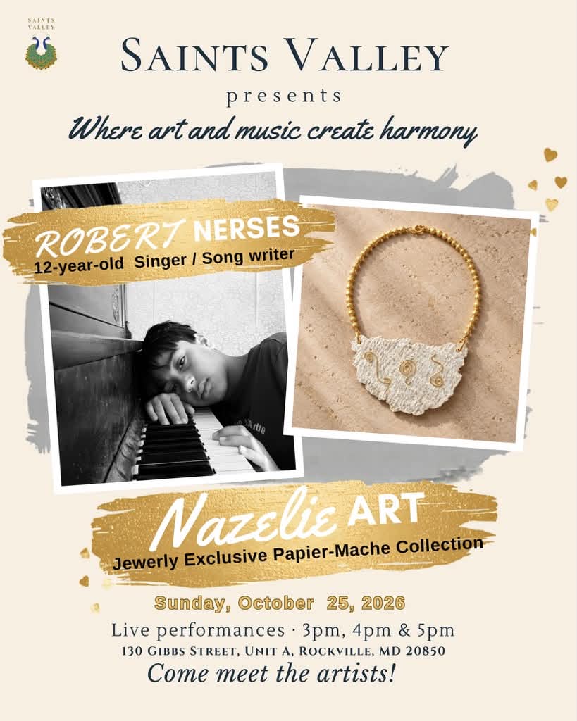Where Art and Music Create Harmony – presented by Saints Valley